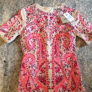 ASOS Premium Embroidered Shift Dress